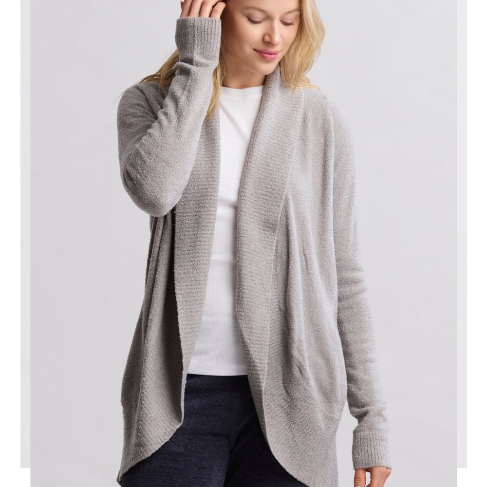 Barefoot Dreams CozyLite Khaki Women's Sweater